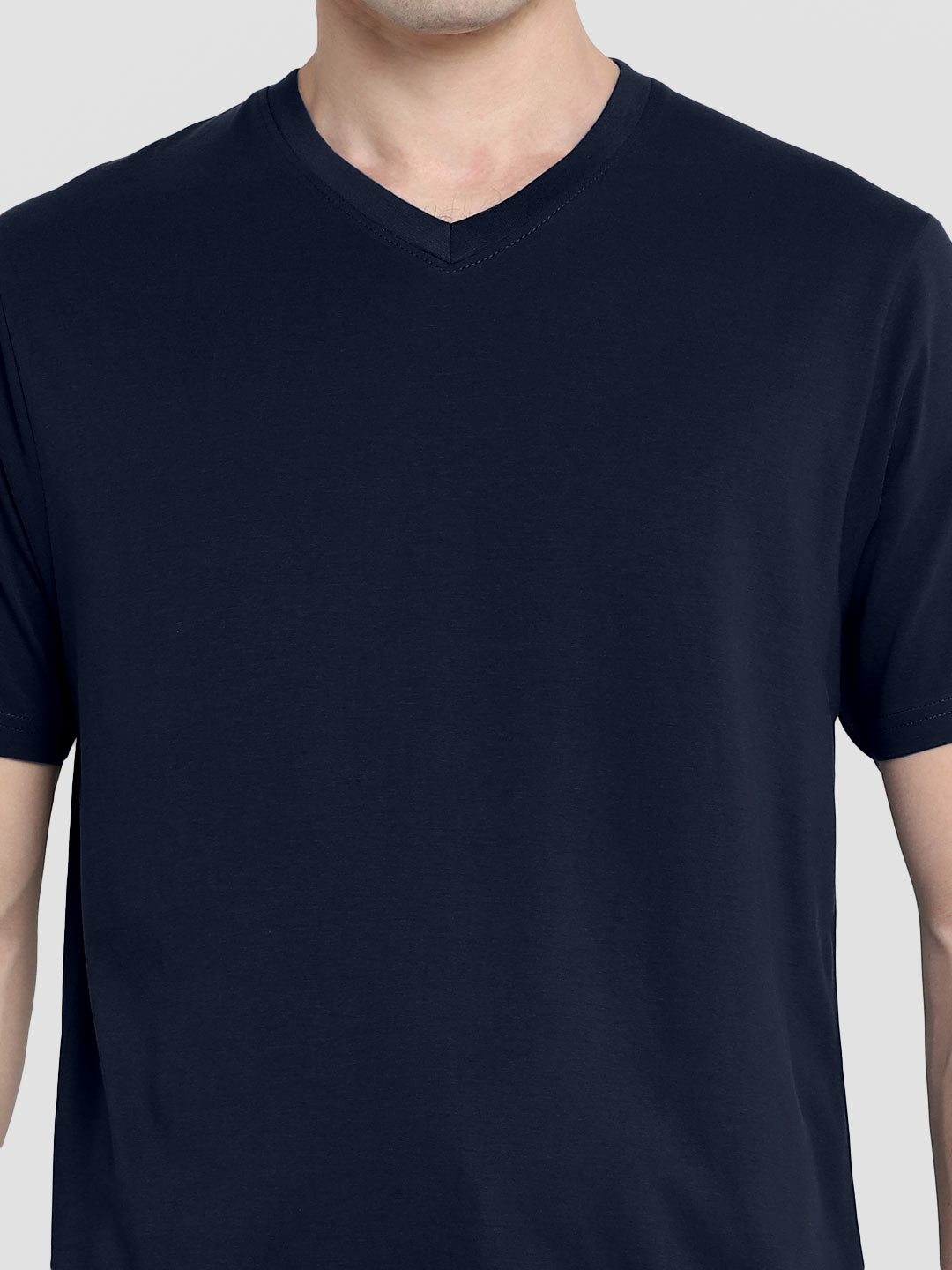 Supima Cotton V Neck T-Shirt for Men (Jersey 180 GSM) - AC761