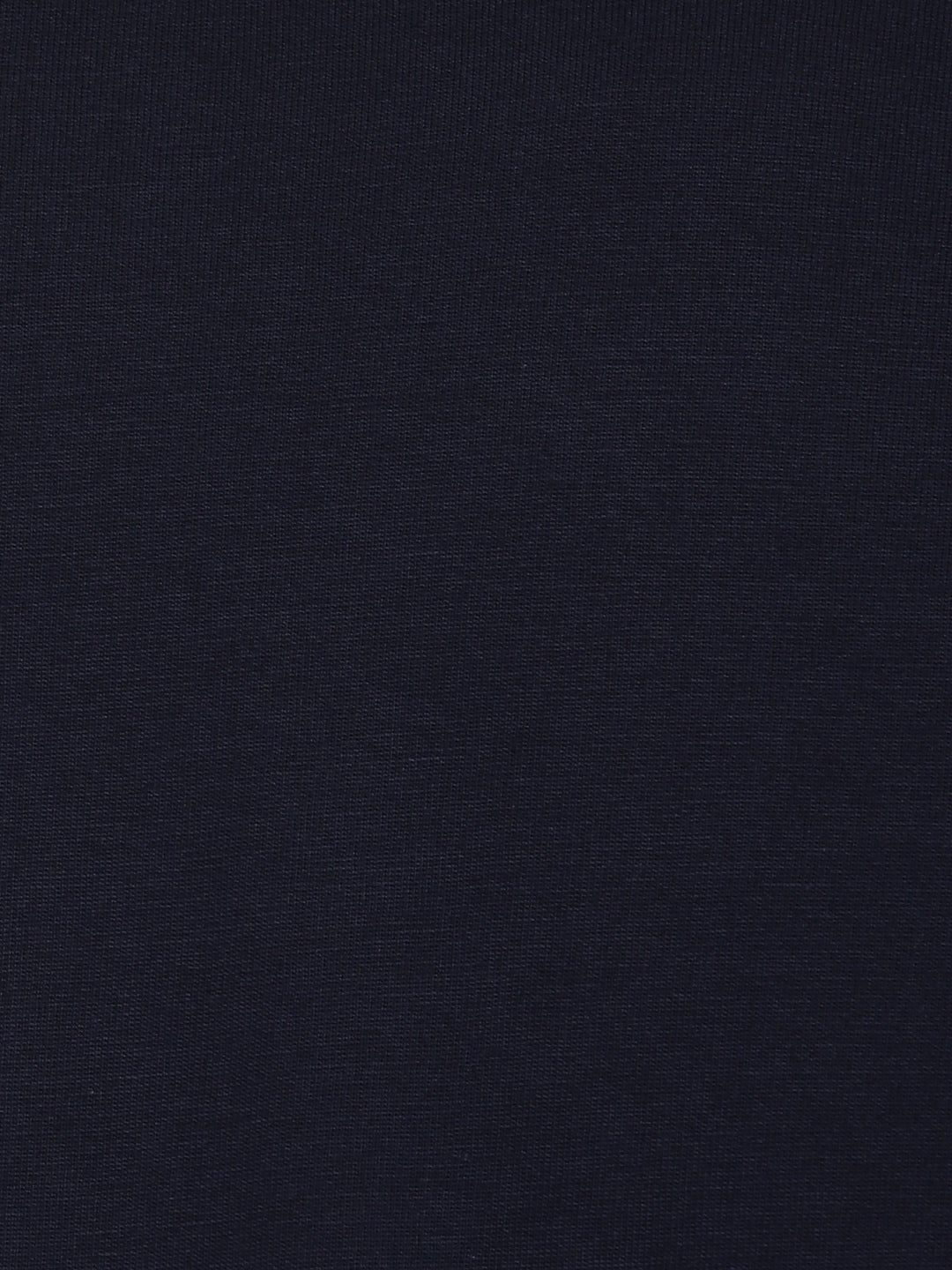 Supima Cotton Round Neck Full Sleeves T-Shirt for Men - Navy Blue