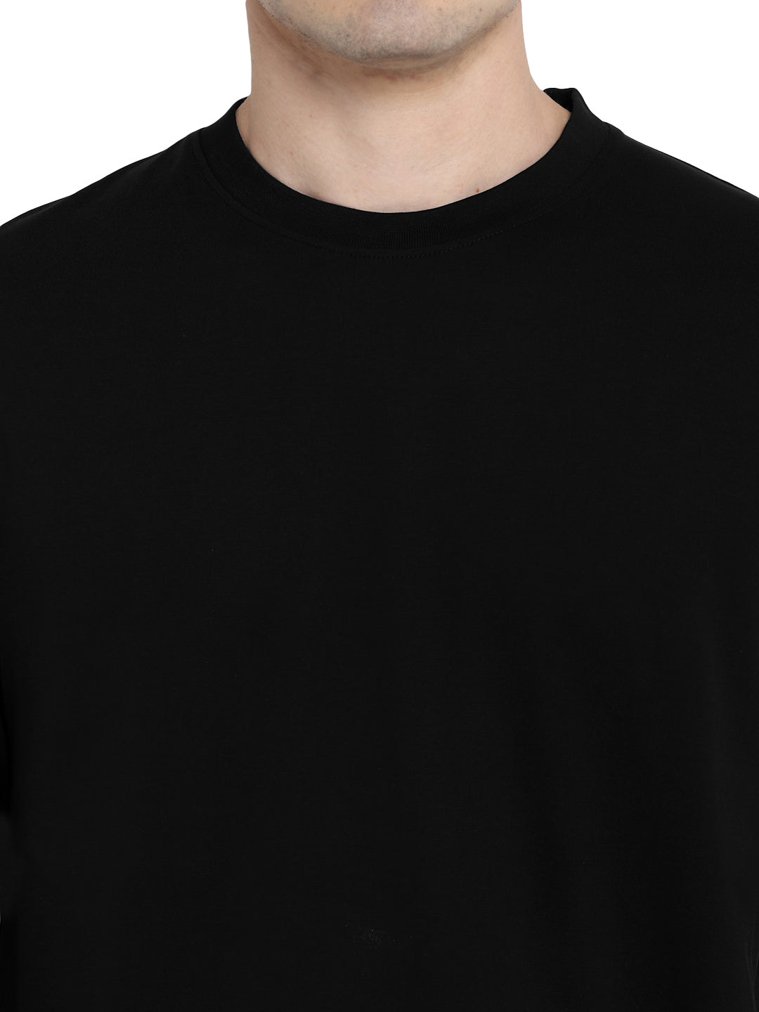 Supima Cotton Round Neck Full Sleeves T-Shirt for Men - AC791
