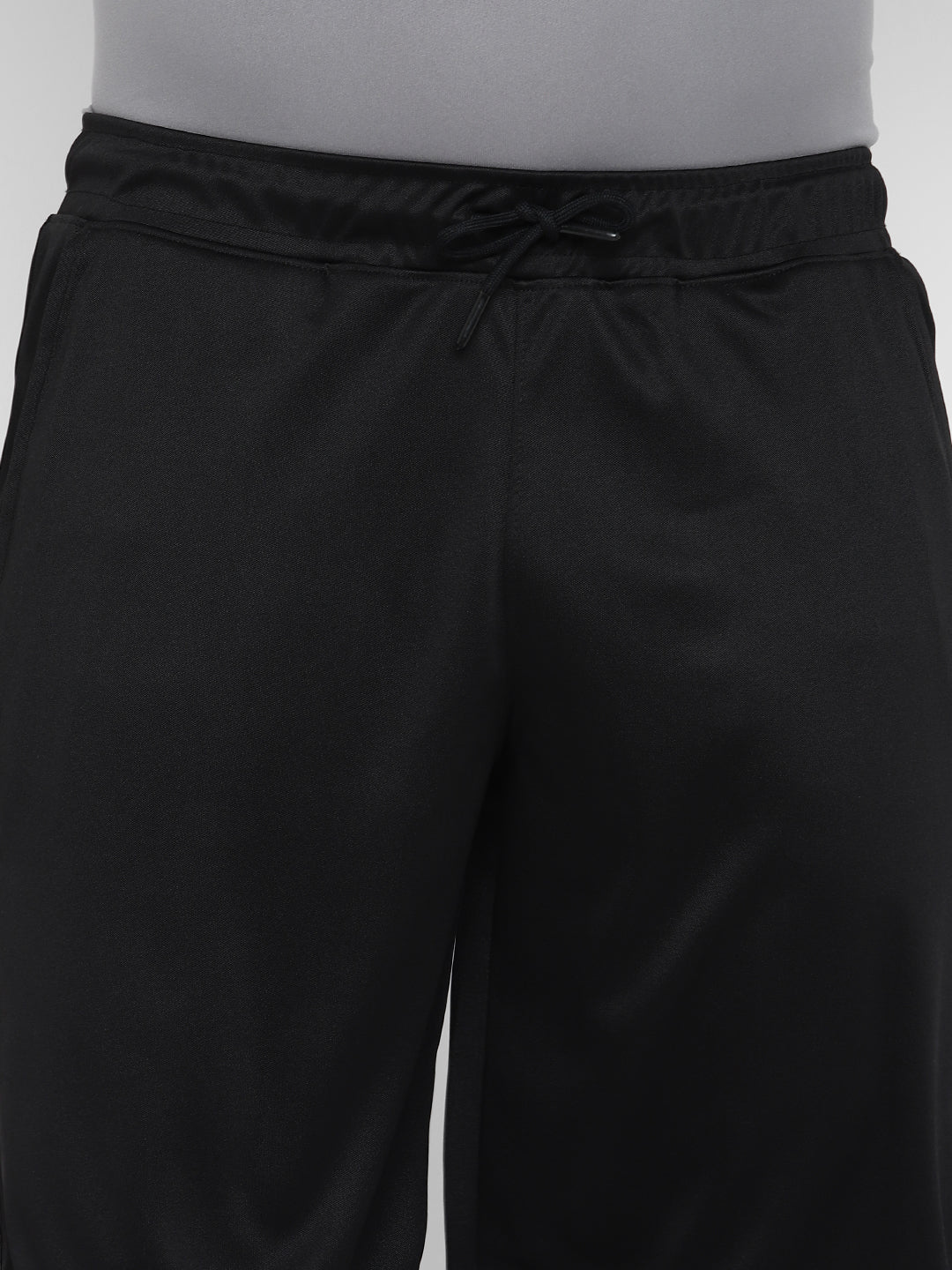 Sports Shorts for Men with Side Pockets - Black