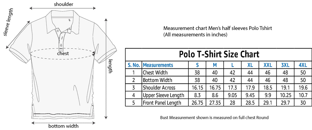 Polo Collar T-Shirt for Men - Black