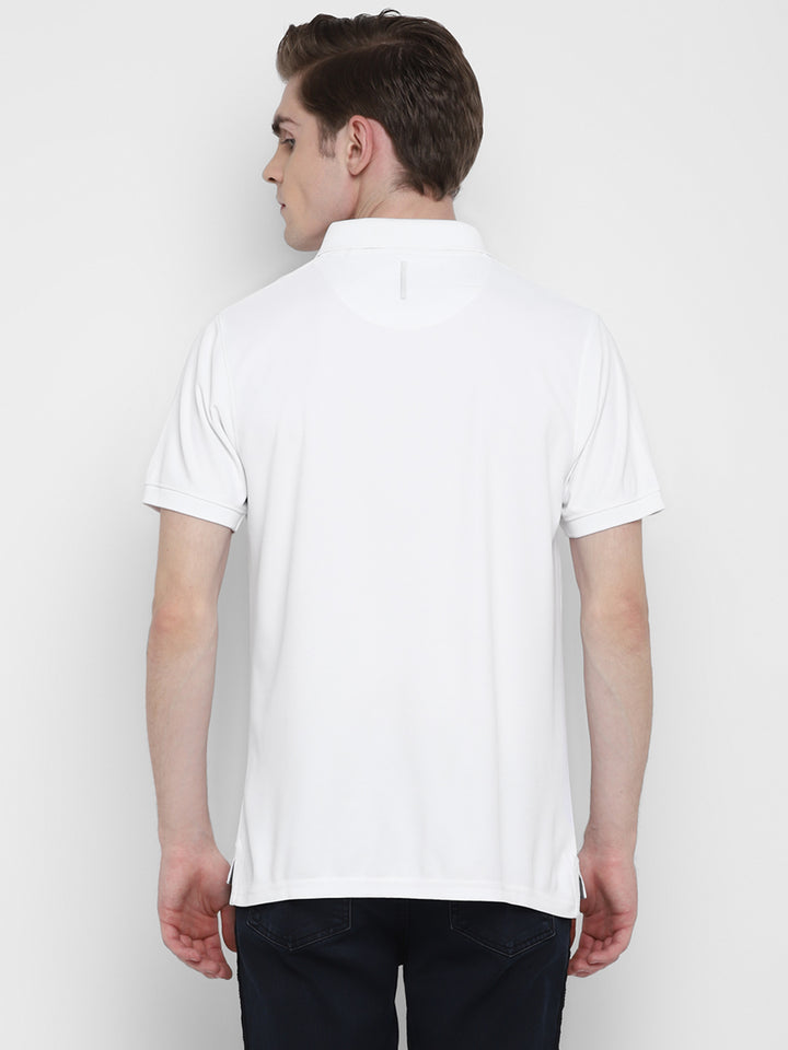 Kooltex Polo T-Shirt For Men - White With Logo