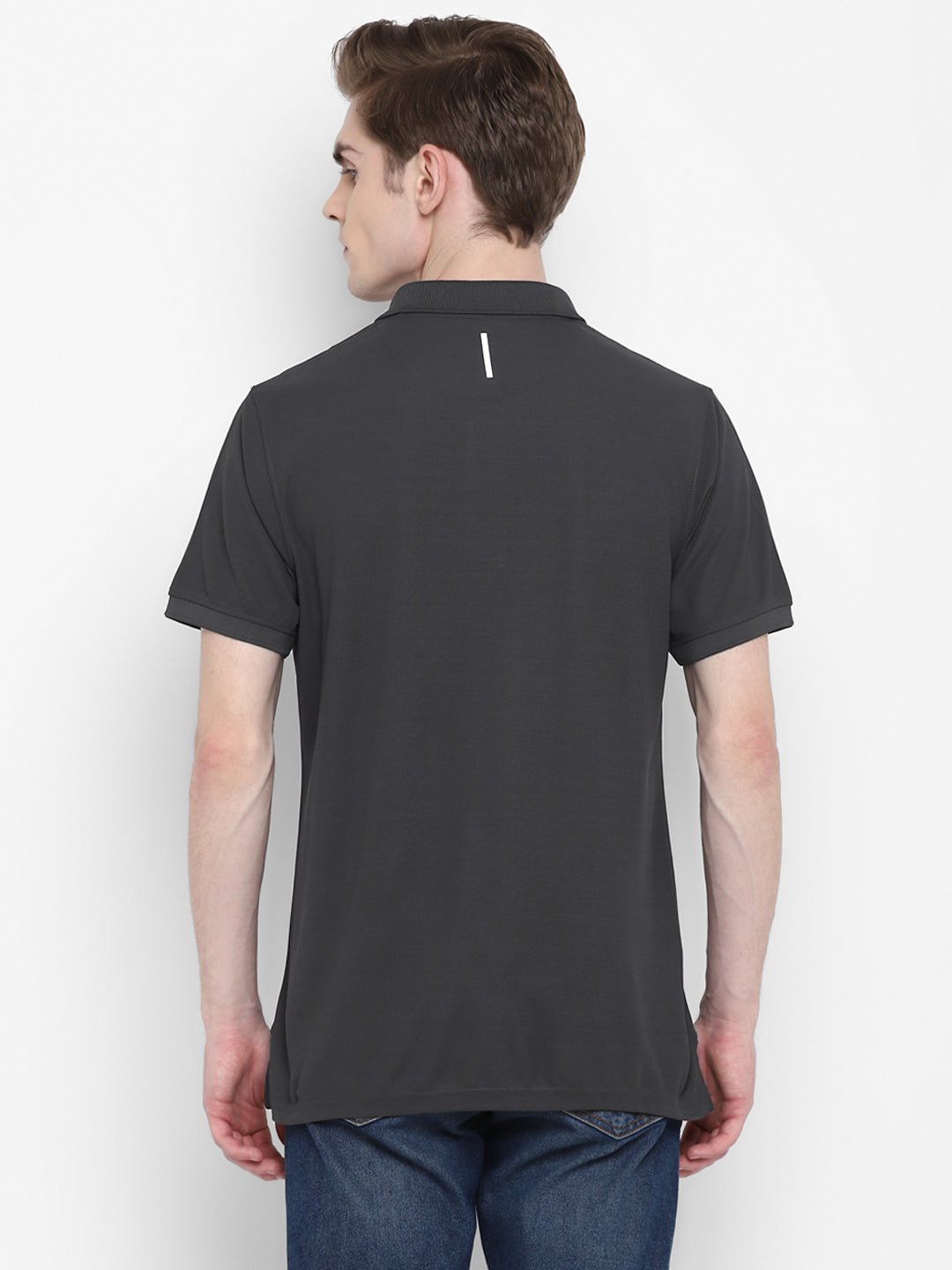 Kooltex Polo T-Shirt For Men - Carbon Grey