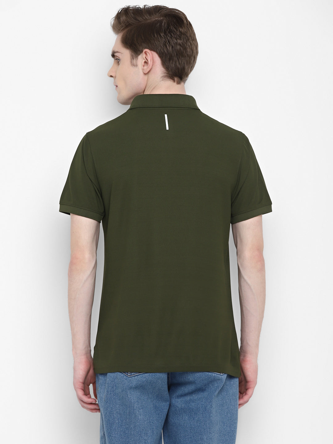 Kooltex Polo T-Shirt For Men - Dark Olive