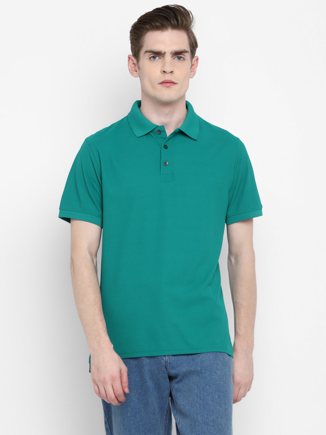 Kooltex Polo T-Shirt For Men - Fanfare Green