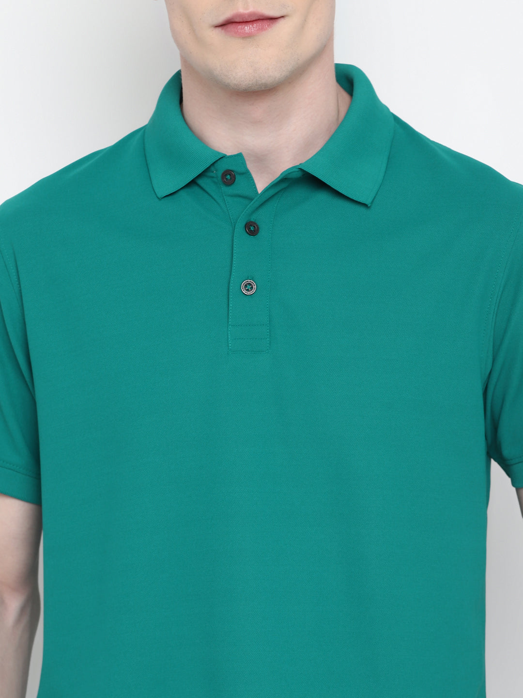 Kooltex Polo T-Shirt For Men - Fanfare Green