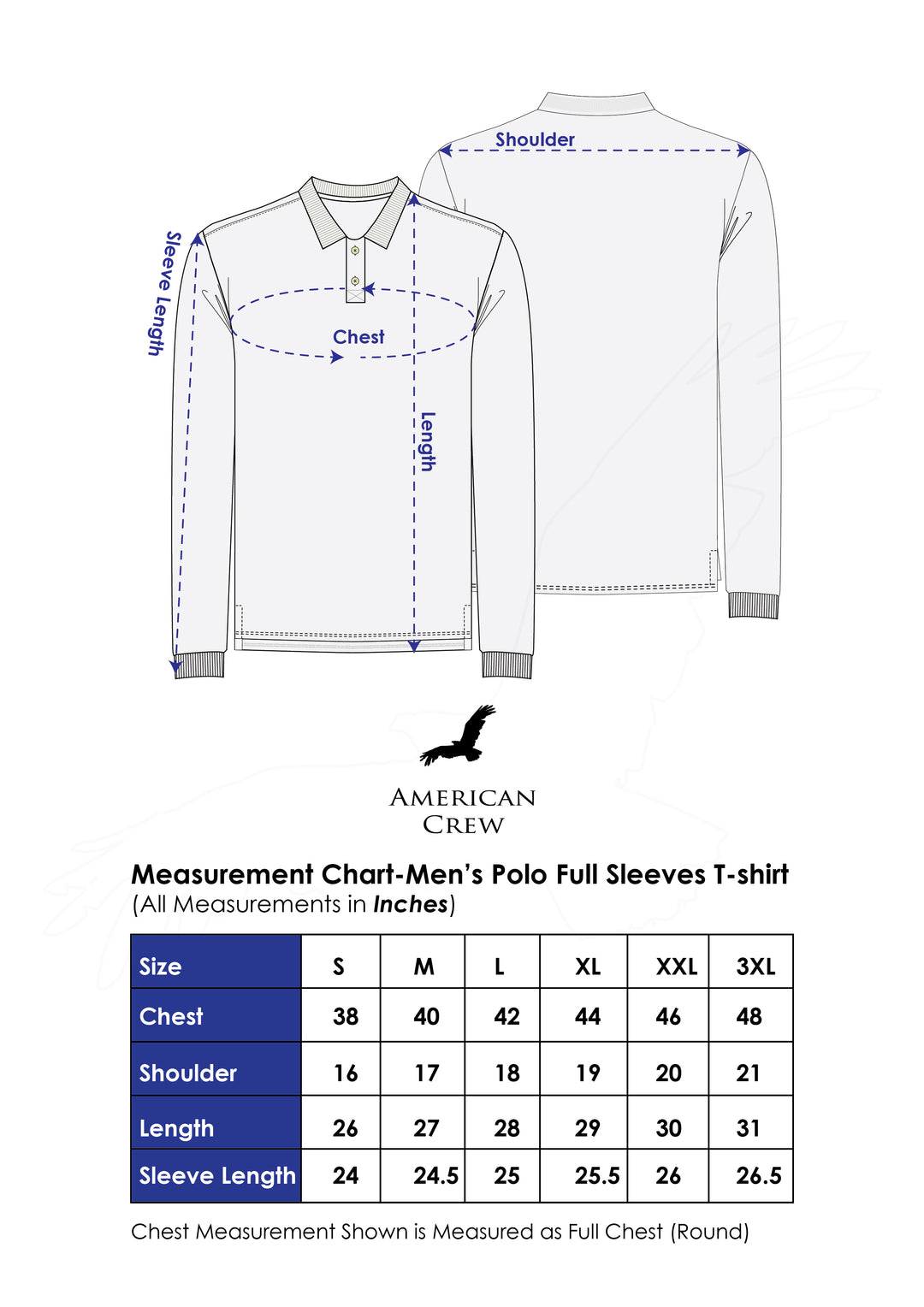 Men's Polo Collar Full Sleeves Yarn Dyed Striped T-Shirt - Black / Blue / White