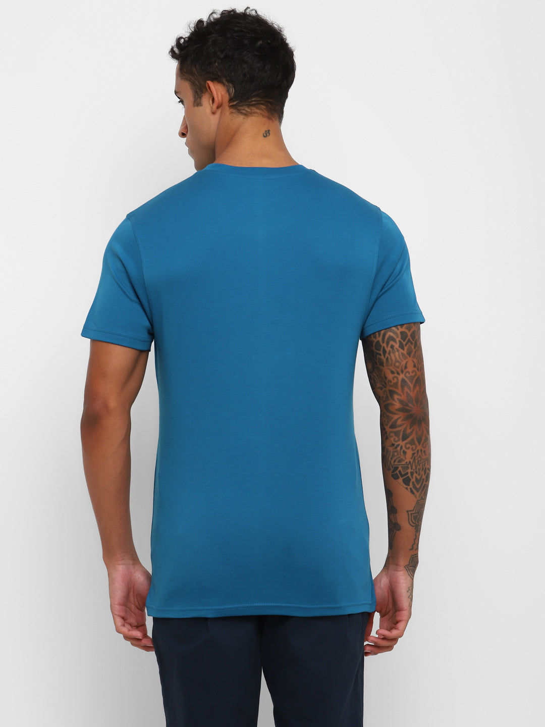 Supima Cotton V Neck T-Shirt for Men (Jersey 180 GSM) - AC761