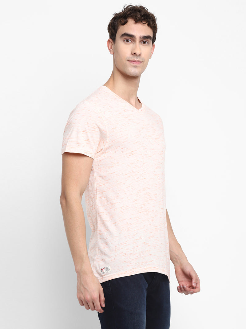 Cotton Modal Men’s V Neck Half Sleeves T-Shirt (Clearance - No Exchange No Return)