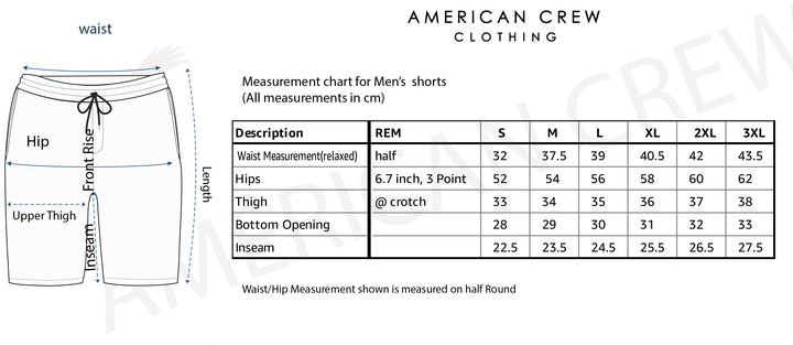 Sports Shorts for Men with Side Pockets - Black