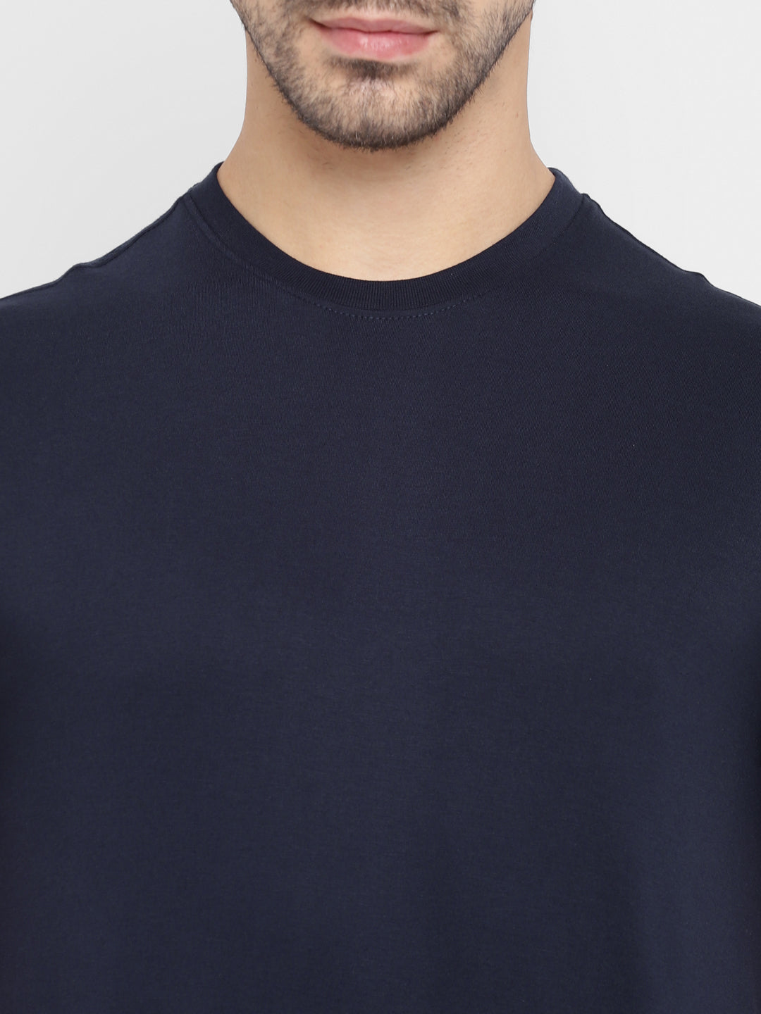 Round Neck T-Shirt for Men Navy (CLEARANCE NO EXCHANGE NO RETURN)