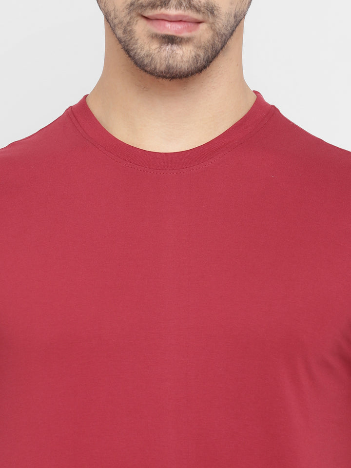 Round Neck T-Shirt for Men Rio Red (CLEARANCE NO EXCHANGE NO RETURN)