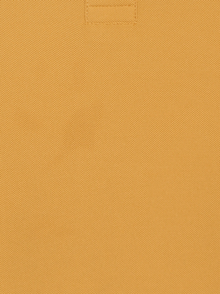 Men's Polyester Polo T-Shirt - Mustard