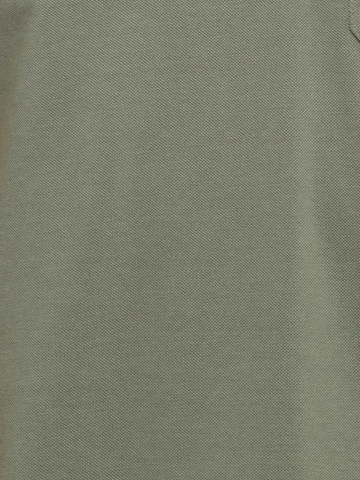 Polo Collar T-Shirt for Men with Pocket - Light Olive