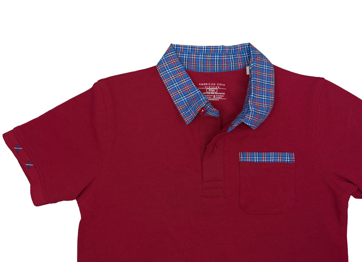 Boys Polo T-Shirt Pack of 2 Half Sleeve, Pocket Polo Regular Fit, Boys Kids 5-12 Years Casual T-Shirt - AC4101