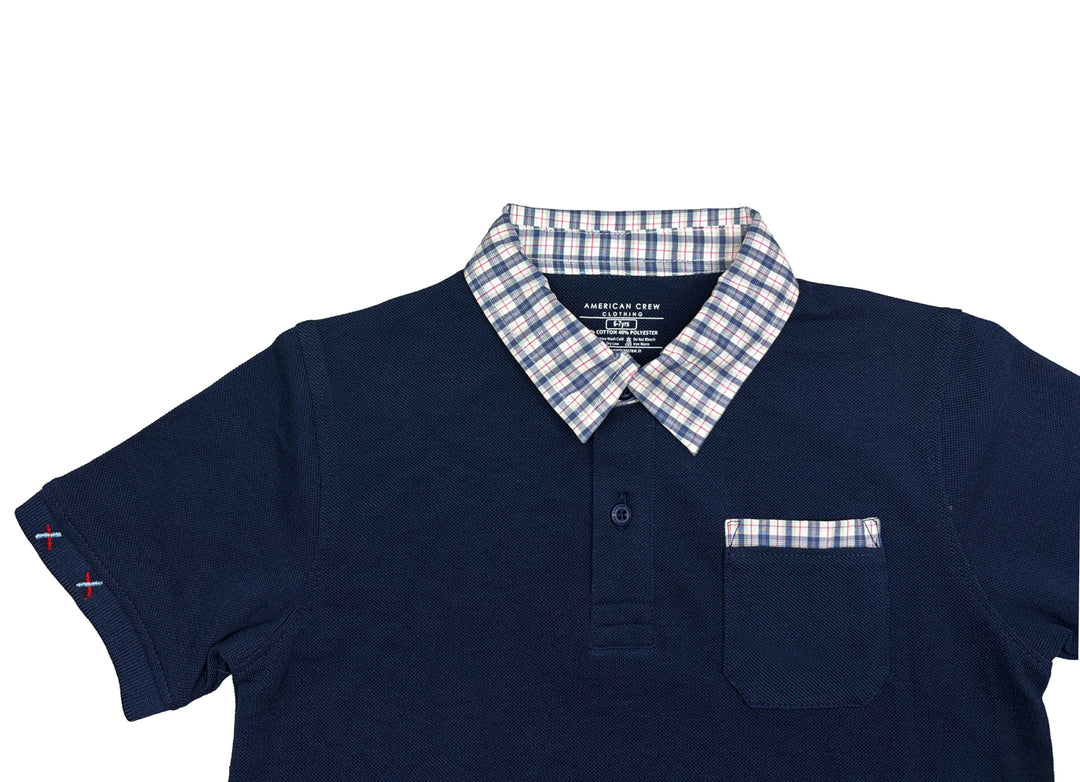 Boys Polo T-Shirt Pack of 2 Half Sleeve, Pocket Polo Regular Fit, Boys Kids 5-12 Years Casual T-Shirt - AC4101
