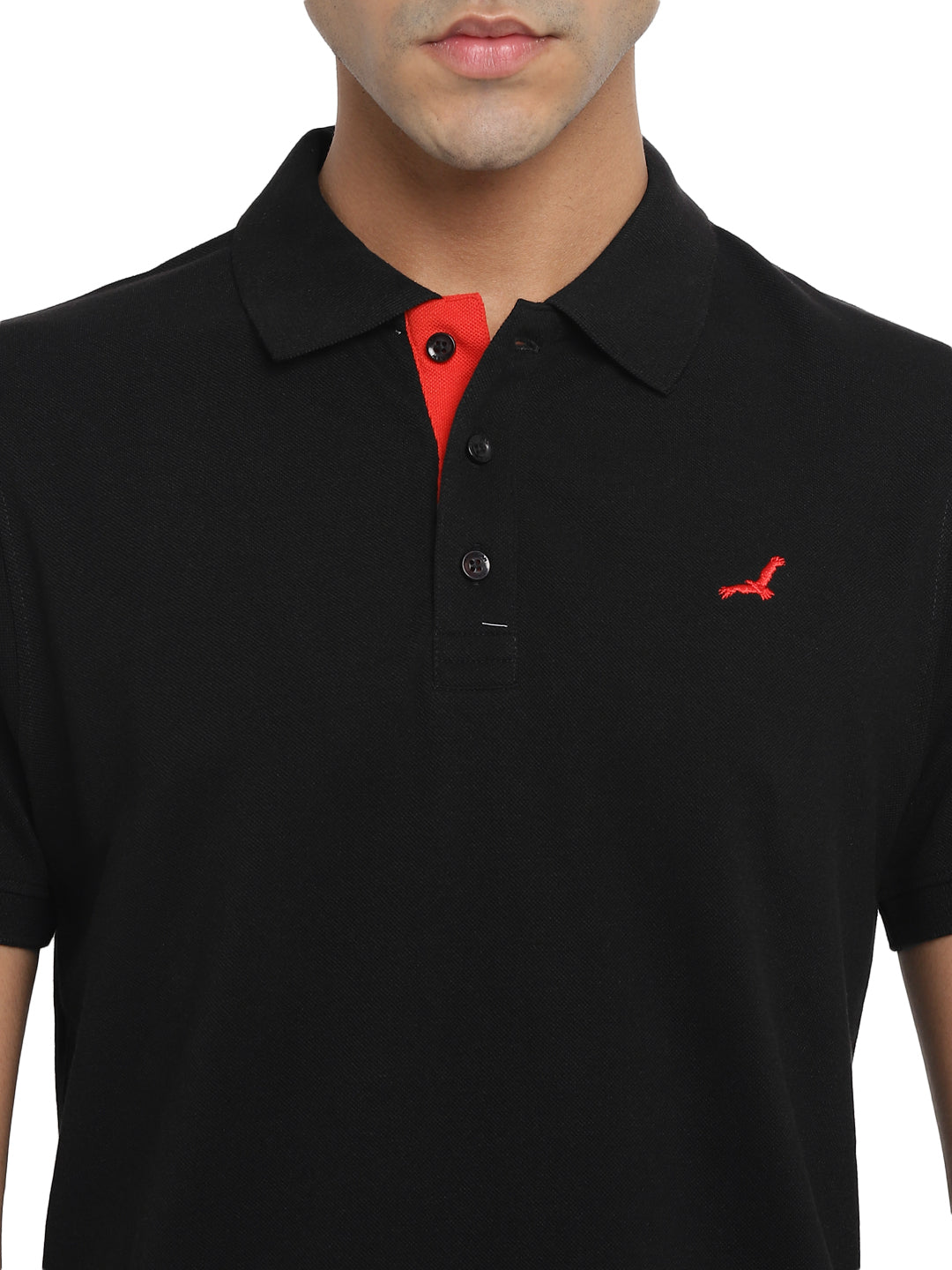 Men's Polo T-Shirt - Jet Black