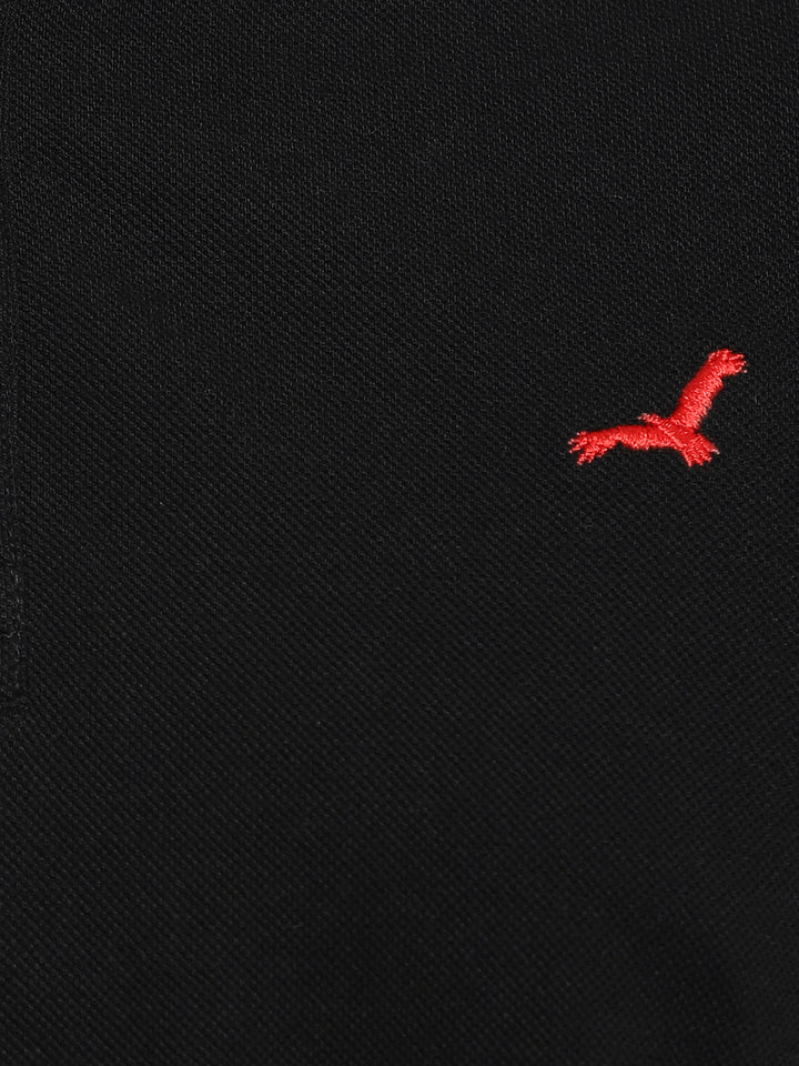 Men's Polo T-Shirt - Jet Black