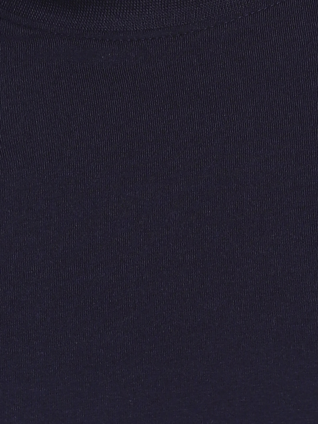 100% Cotton Round Neck T-Shirt for Men Regular Fit - Navy