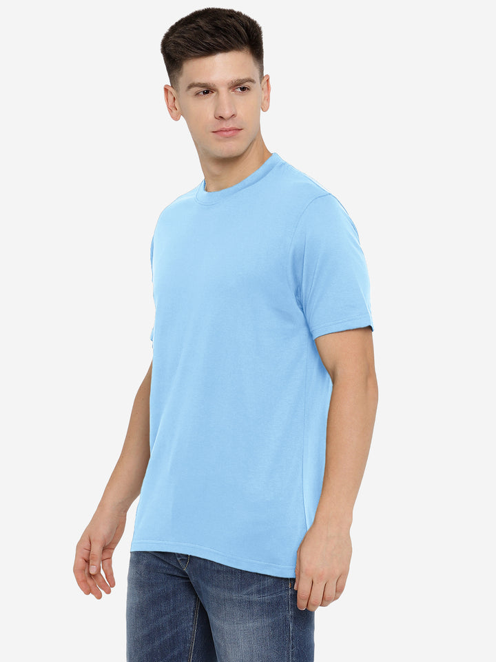 Supima Cotton Round Neck T-Shirt for Men (Jersey 180 GSM)
