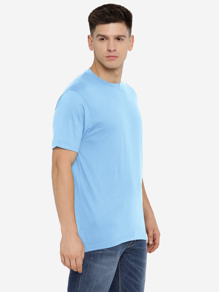 Supima Cotton Round Neck T-Shirt for Men (Jersey 180 GSM)