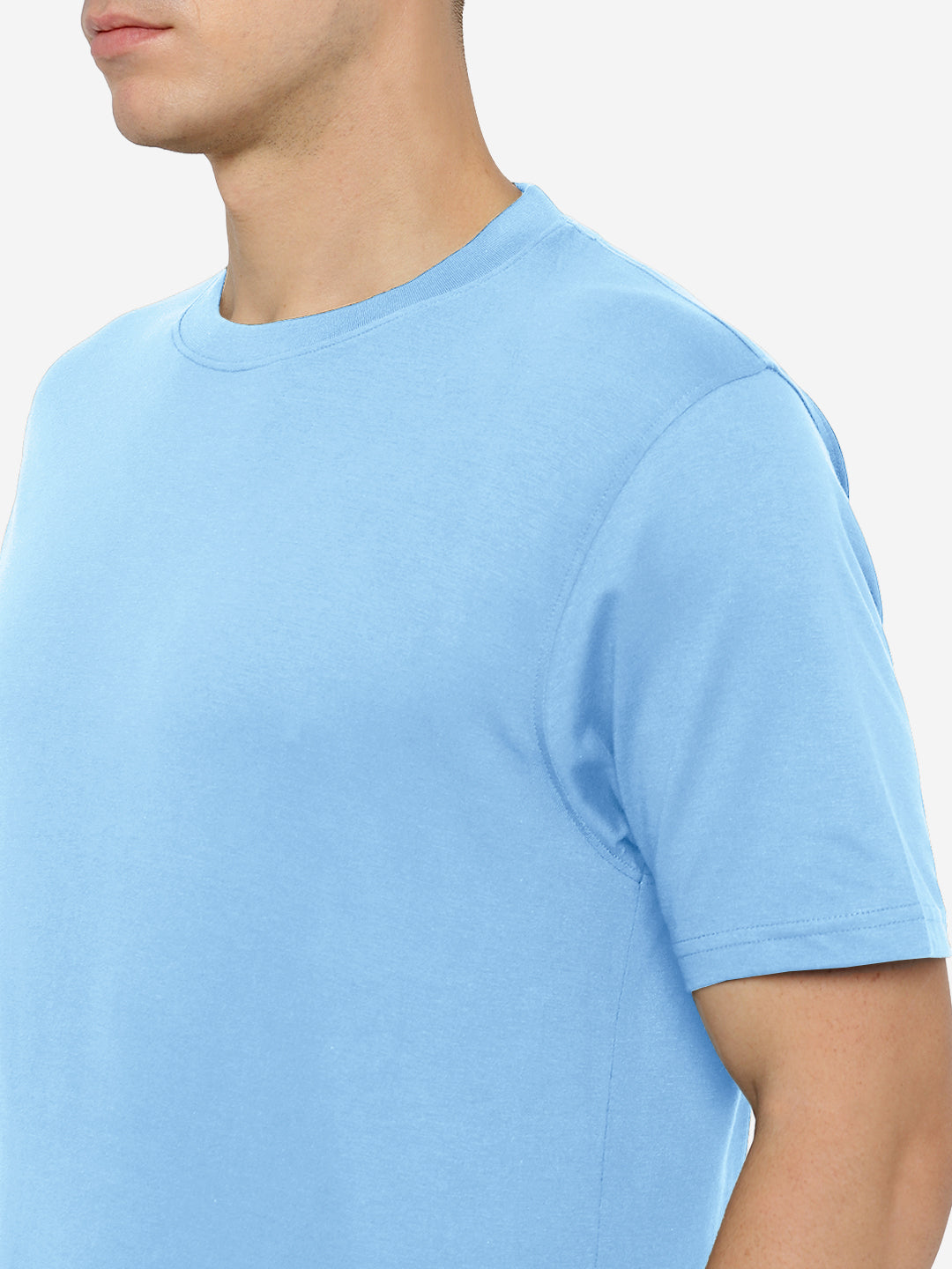 Supima Cotton Round Neck T-Shirt for Men (Jersey 180 GSM)