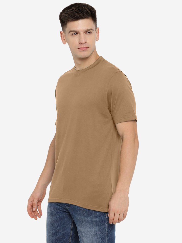Supima Cotton Round Neck T-Shirt for Men (Jersey 180 GSM)