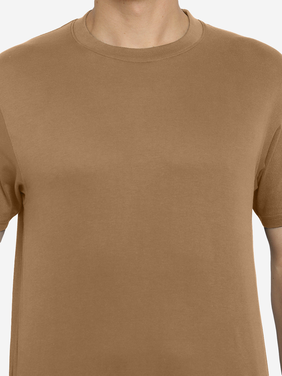 Supima Cotton Round Neck T-Shirt for Men (Jersey 180 GSM)