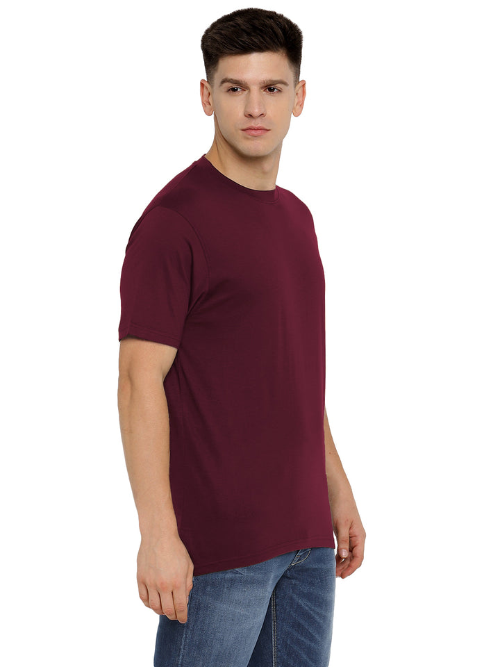 Supima Cotton Round Neck T-Shirt for Men (Jersey 180 GSM) - AC751