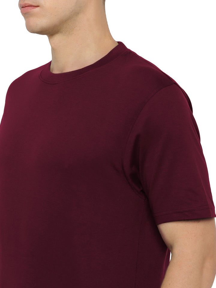Supima Cotton Round Neck T-Shirt for Men (Jersey 180 GSM) - AC751
