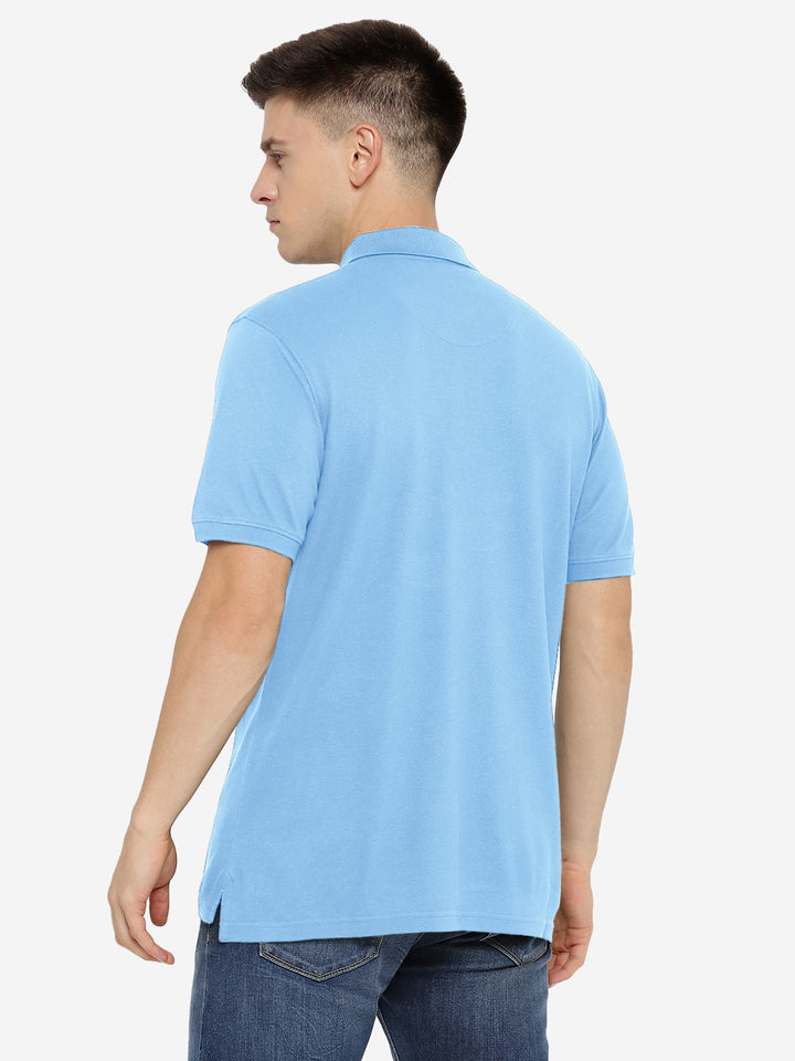 Supima Cotton Polo Collar T-Shirt for Men, PIQUE 220 GSM