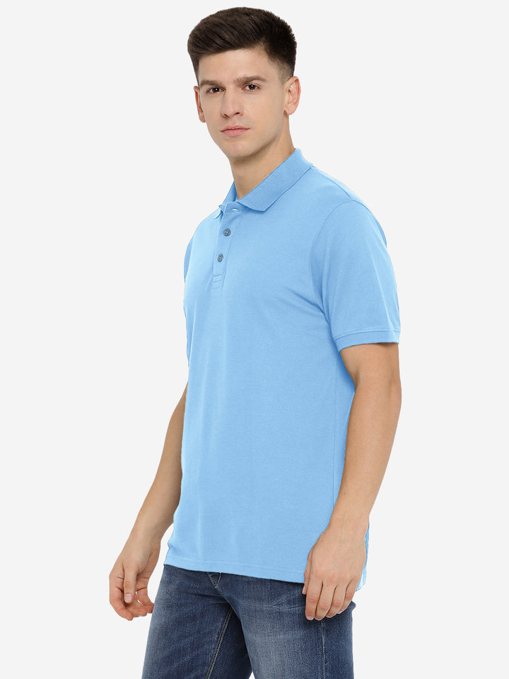 Supima Cotton Polo Collar T-Shirt for Men, PIQUE 220 GSM