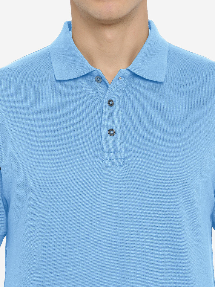 Supima Cotton Polo Collar T-Shirt for Men, PIQUE 220 GSM