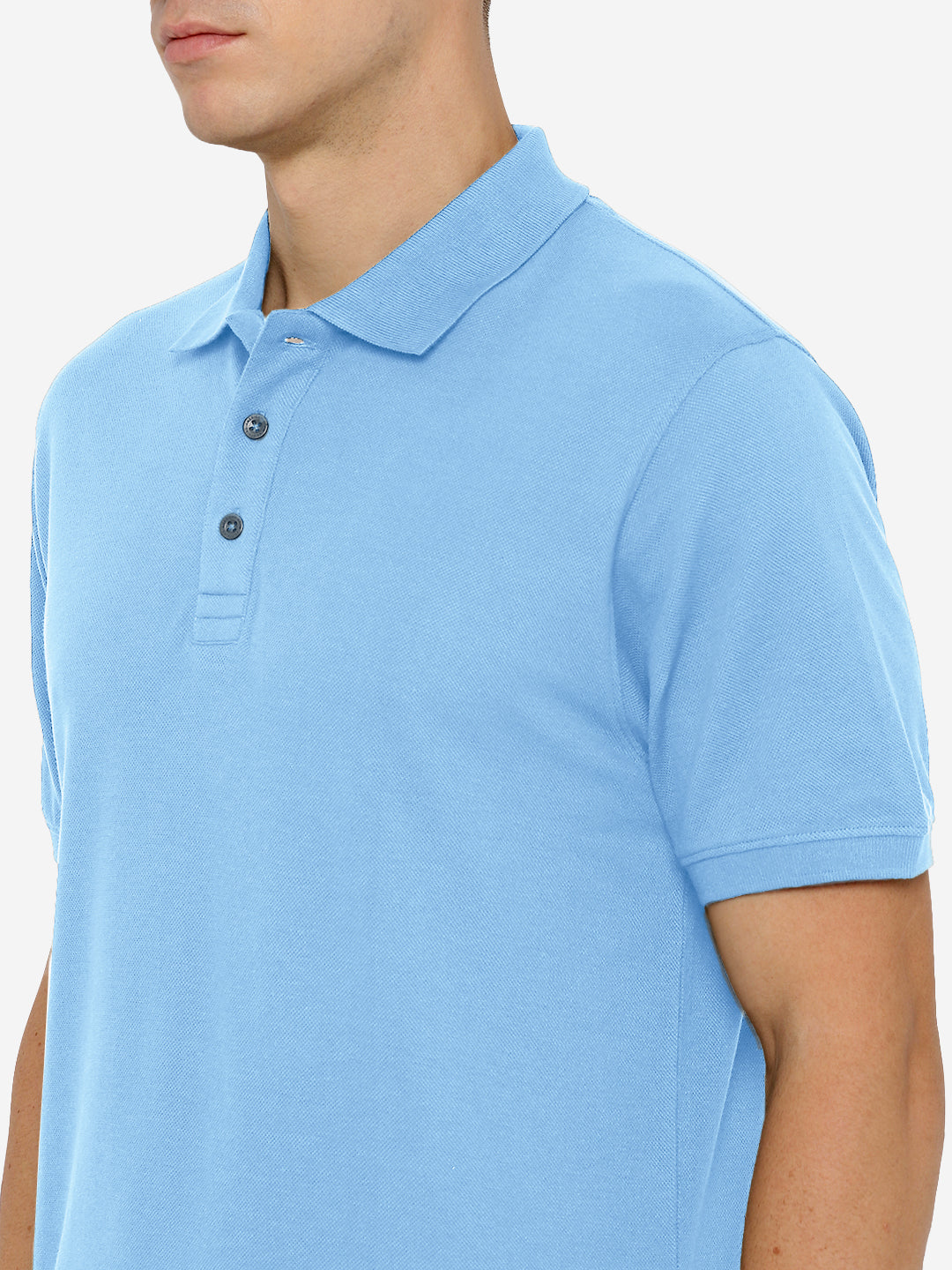 Supima Cotton Polo Collar T-Shirt for Men, PIQUE 220 GSM