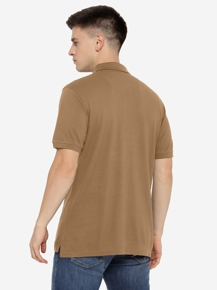 Supima Cotton Polo Collar T-Shirt for Men, PIQUE 220 GSM