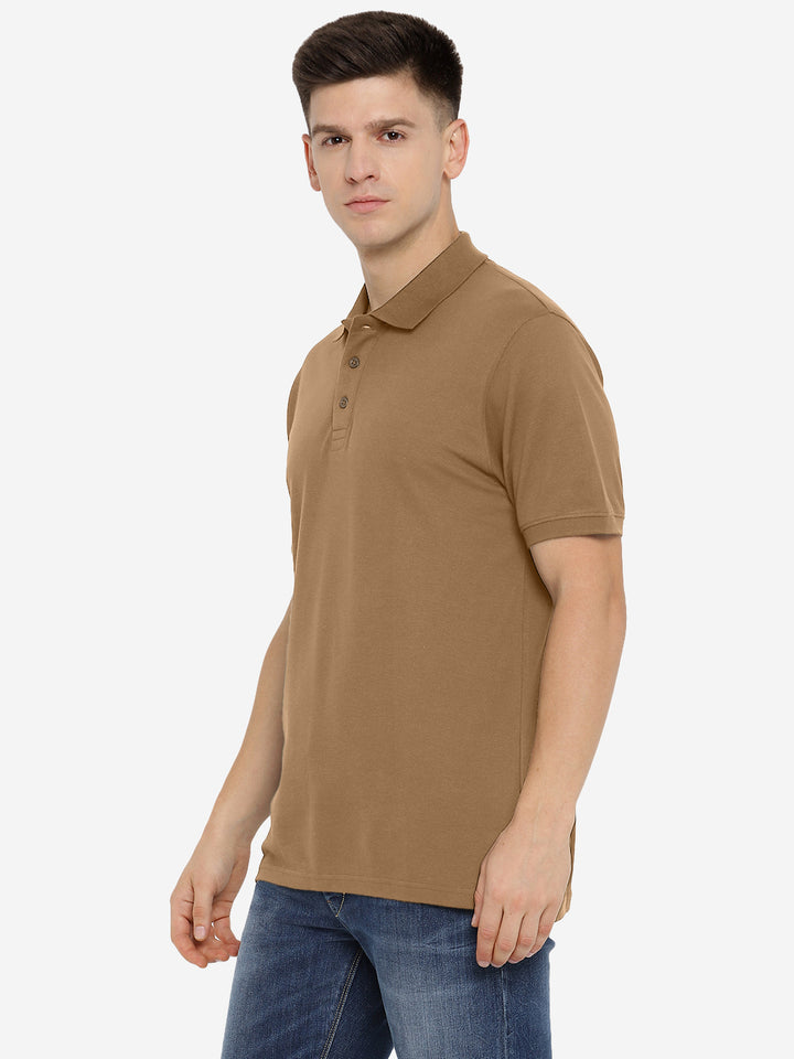 Supima Cotton Polo Collar T-Shirt for Men, PIQUE 220 GSM