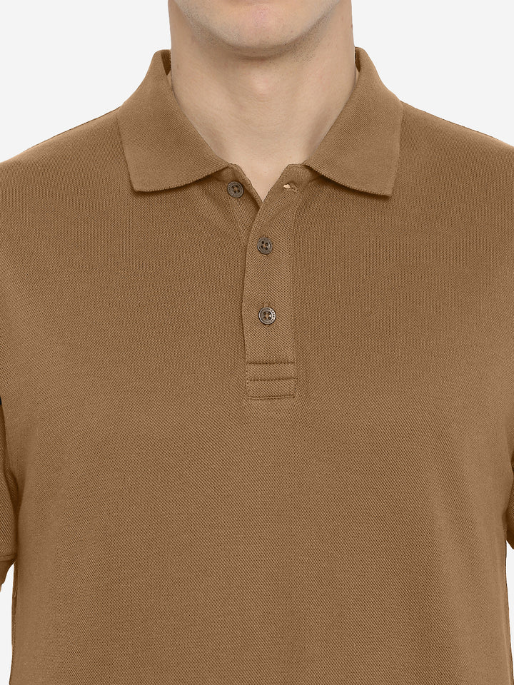 Supima Cotton Polo Collar T-Shirt for Men, PIQUE 220 GSM