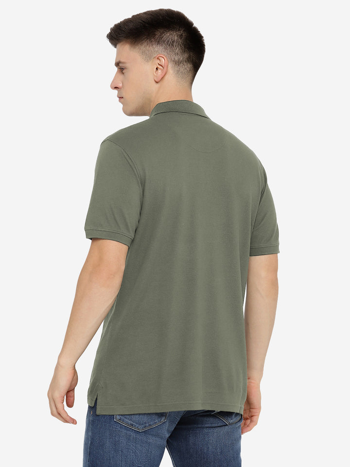 Supima Cotton Polo Collar T-Shirt for Men, PIQUE 220 GSM