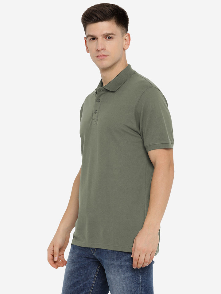 Supima Cotton Polo Collar T-Shirt for Men, PIQUE 220 GSM