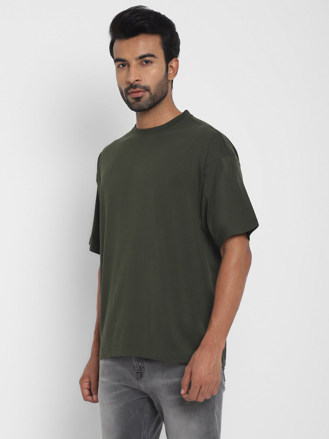100% Cotton Oversize Round Neck T-Shirt