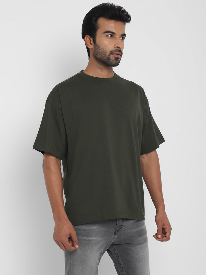 100% Cotton Oversize Round Neck T-Shirt
