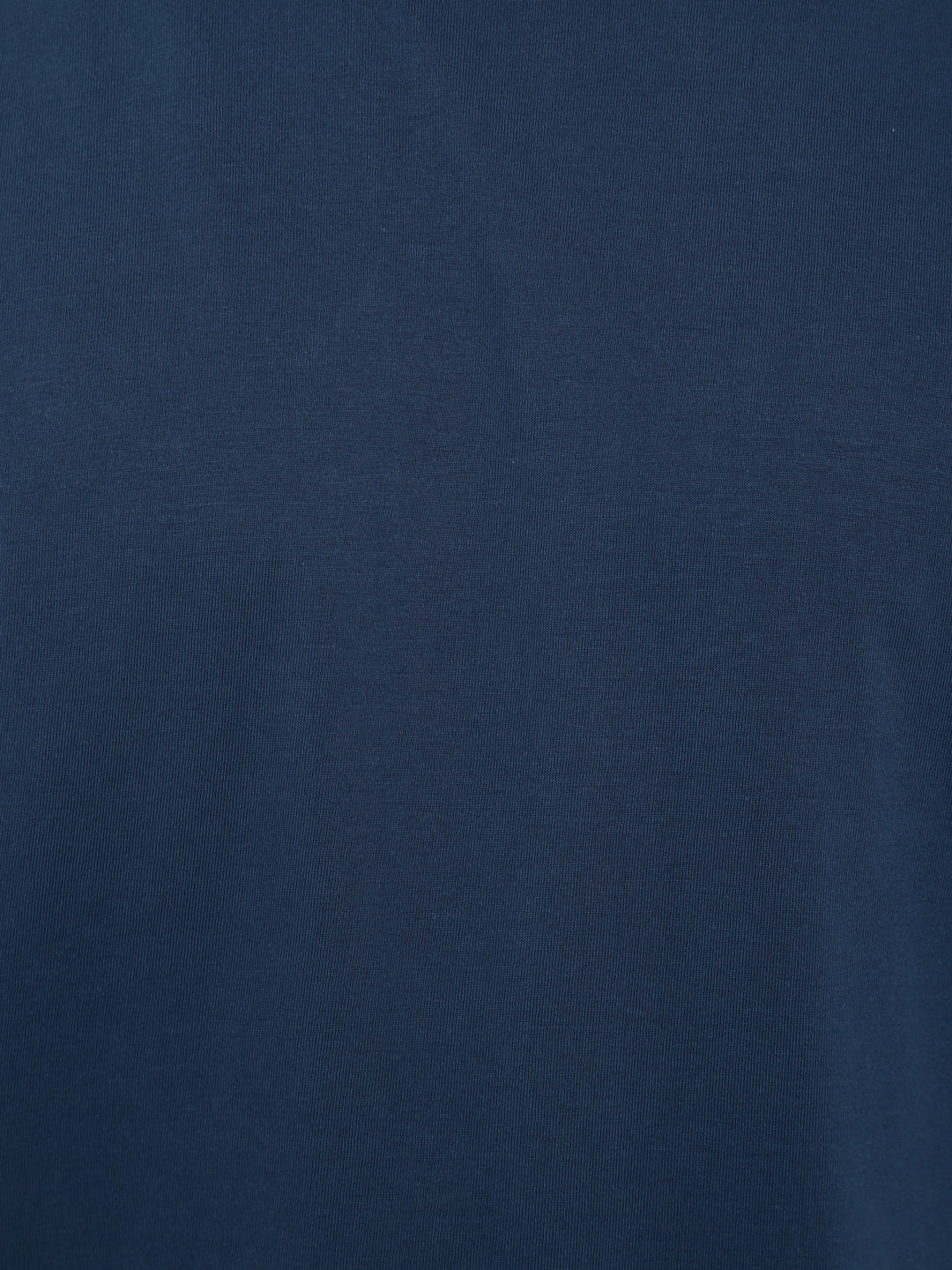 100% Cotton Oversize Round Neck T-Shirt - Sailor Blue