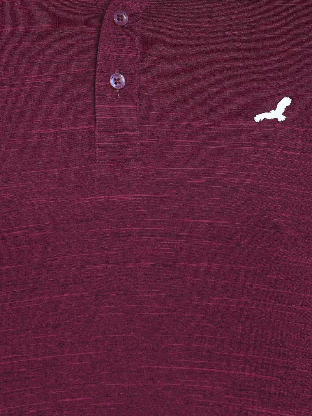 Active wear Kooltex Polo Neck T-Shirt for Men - Plum
