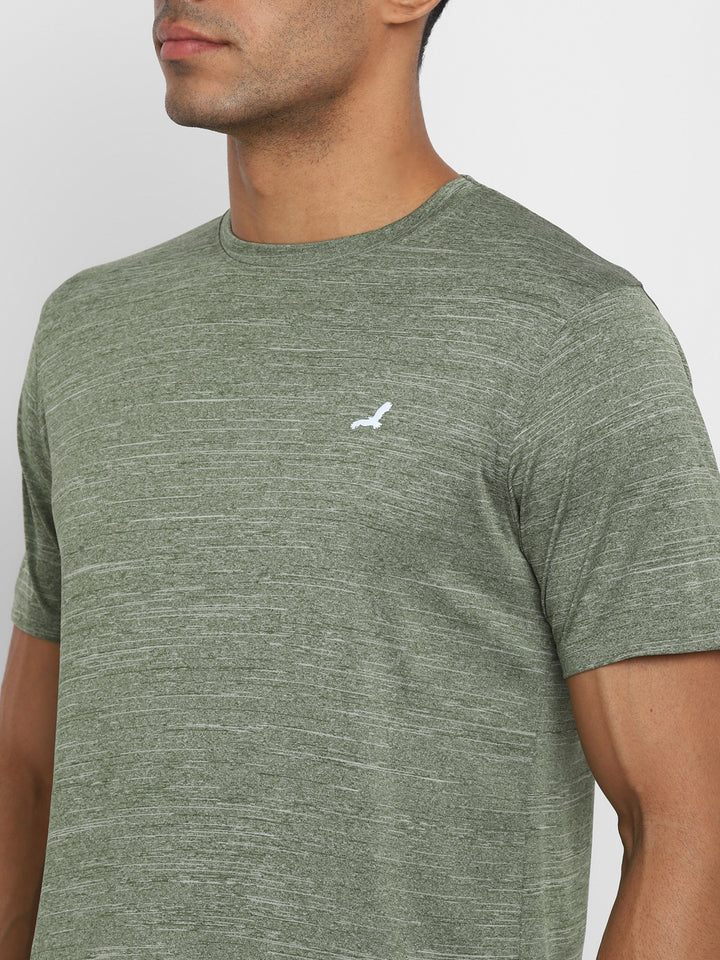 Active wear Kooltex Round Neck T-Shirt for Men - Light Green