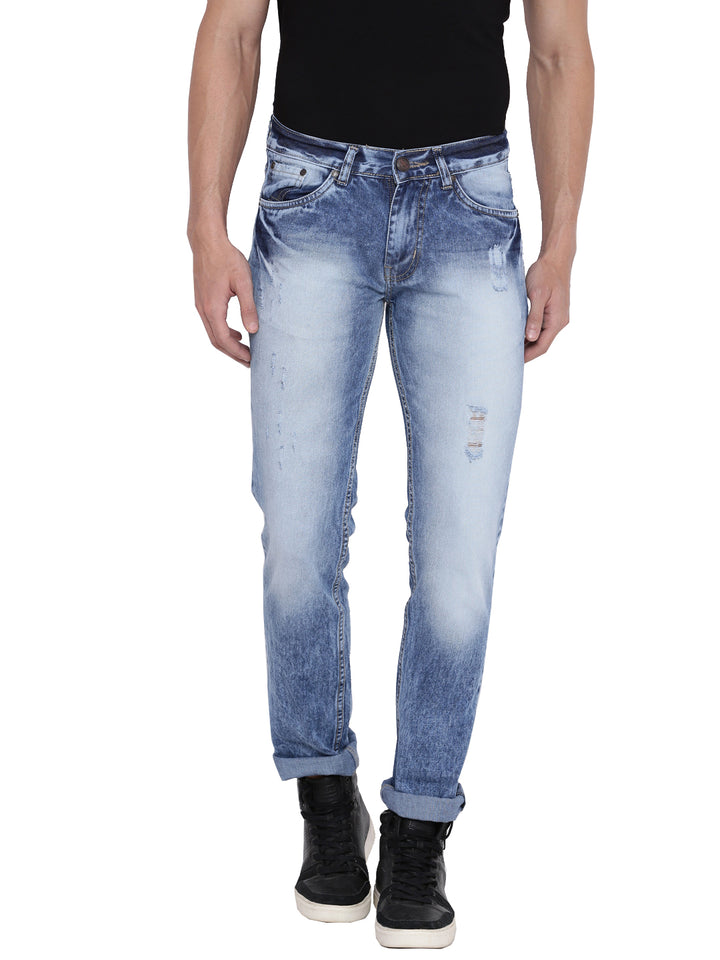 Men's Straight Fit Jeans - Light Blue (No Exchange No Return)