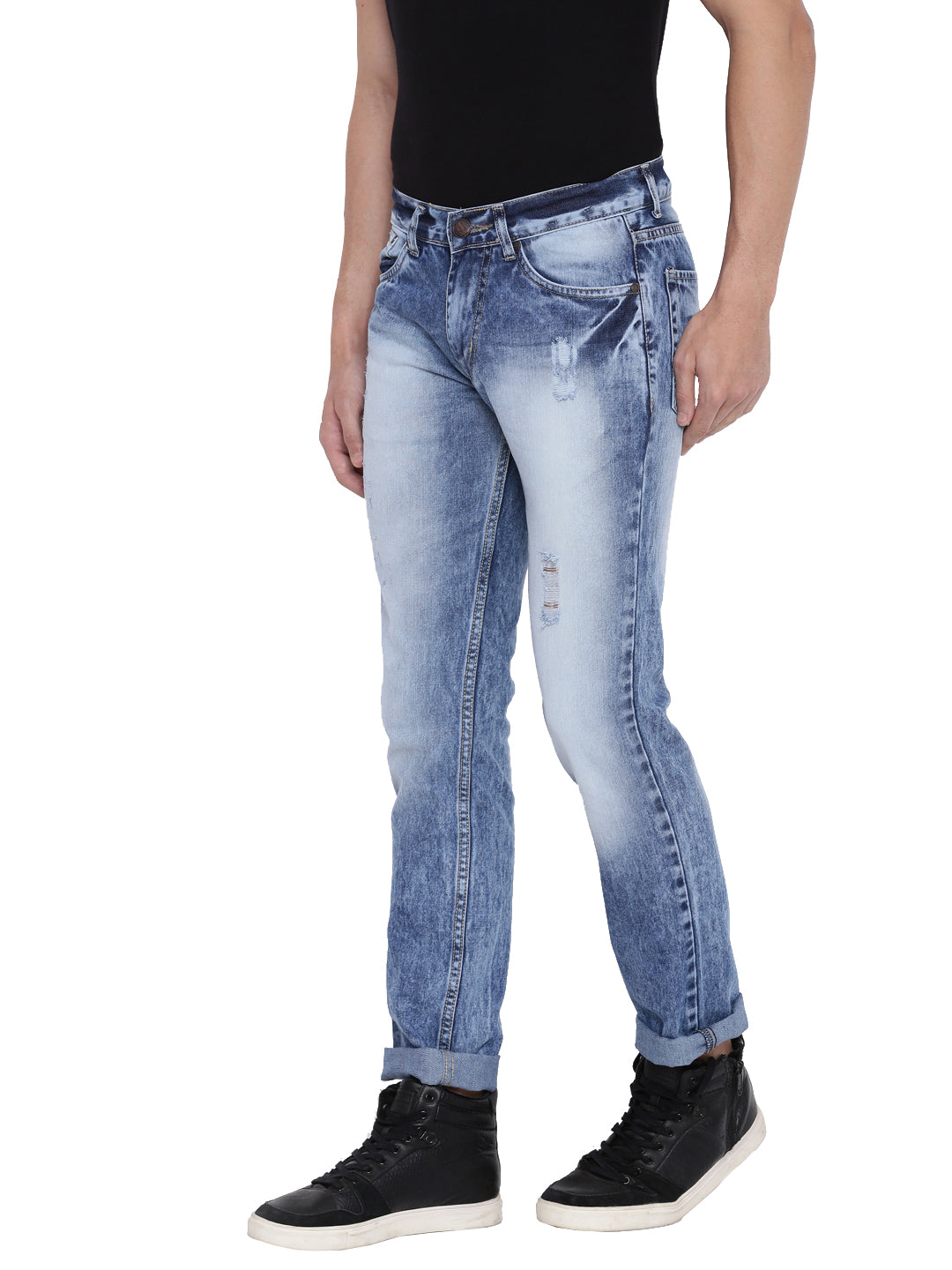 Men's Straight Fit Jeans - Light Blue (No Exchange No Return)