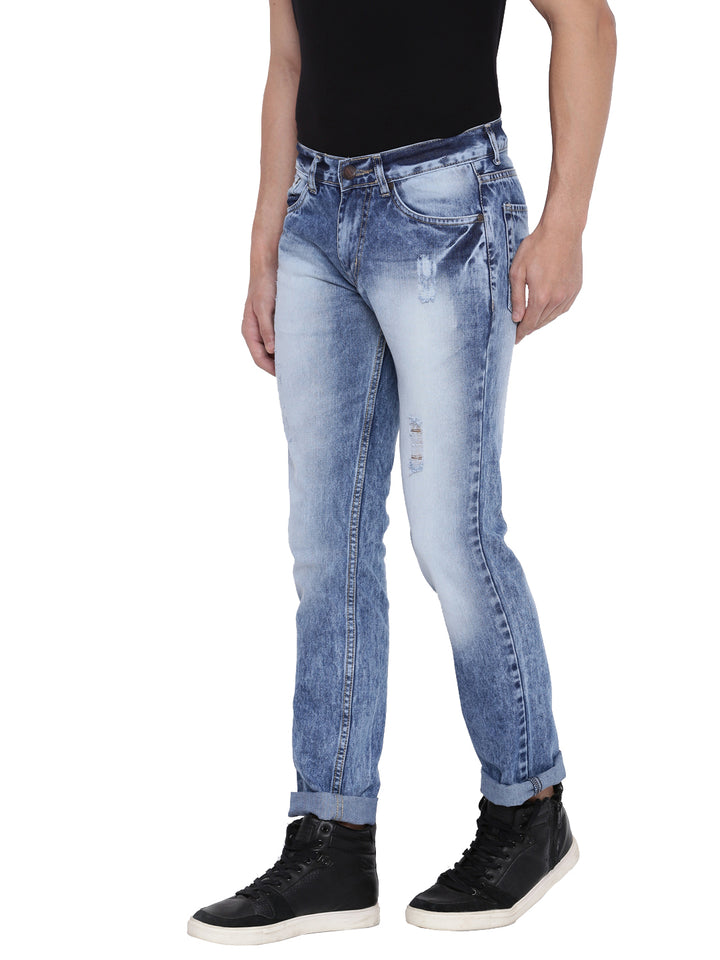 Men's Straight Fit Jeans - Light Blue (No Exchange No Return)