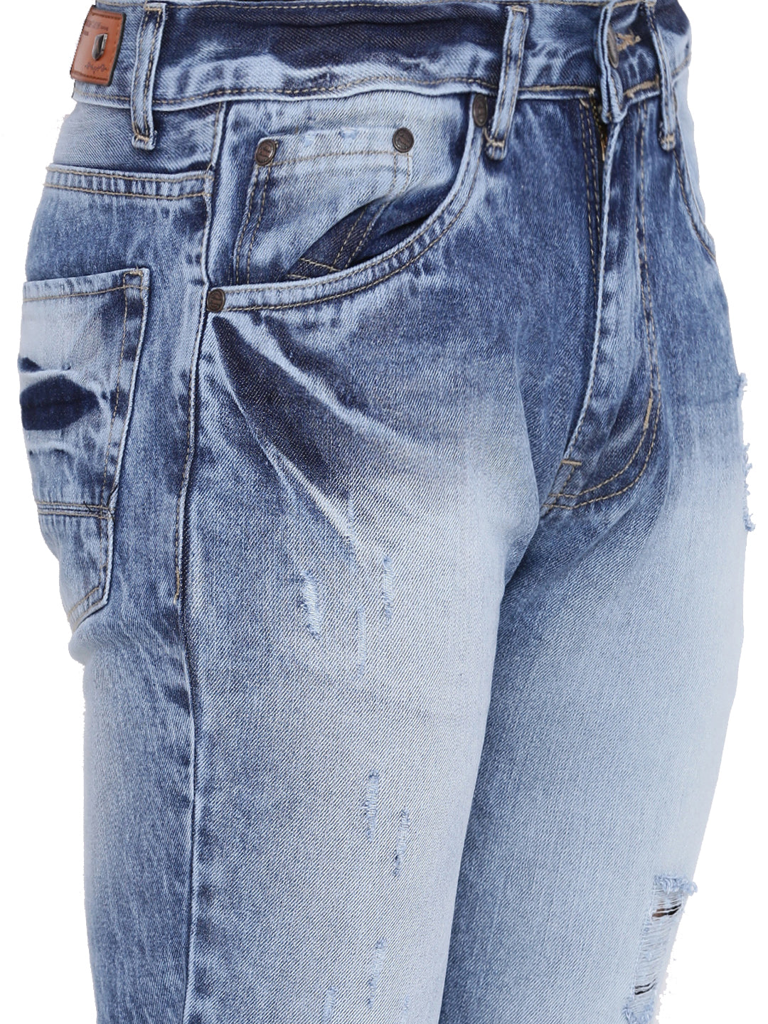 Men's Straight Fit Jeans - Light Blue (No Exchange No Return)