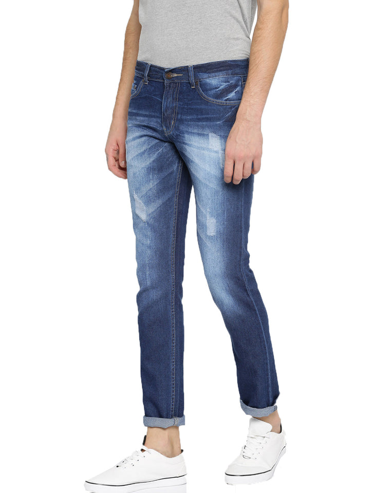 Men's Straight Fit Jeans - Dark Blue (No Exchange No Return)