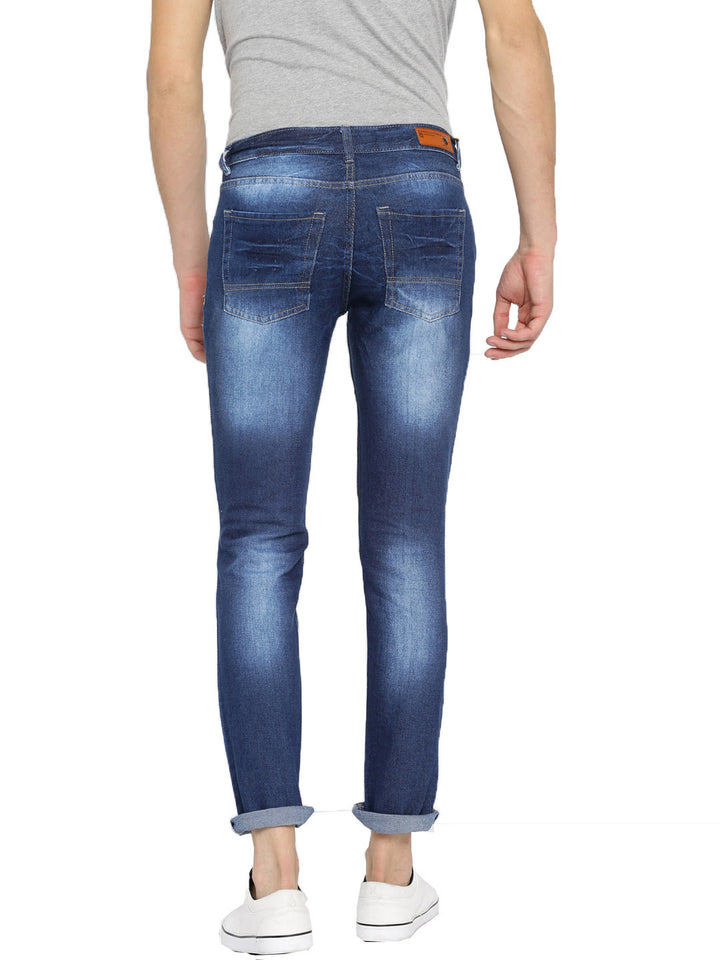 Men's Straight Fit Jeans - Dark Blue (No Exchange No Return)